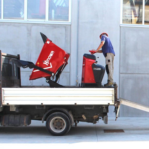 HINOWA TRACKED MINI DUMPER  SELF-LOADING HS1203 1200KG 