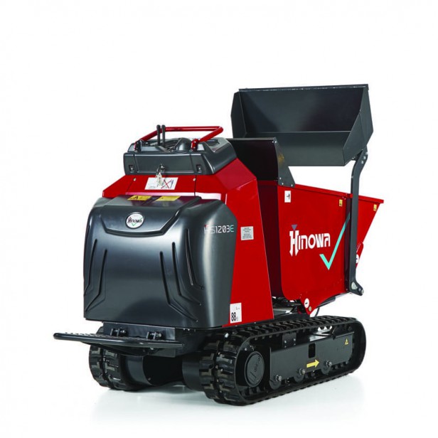 HINOWA TRACKED MINI DUMPER  HS1203E  LITHIUM-ION BATTERY 1200kg