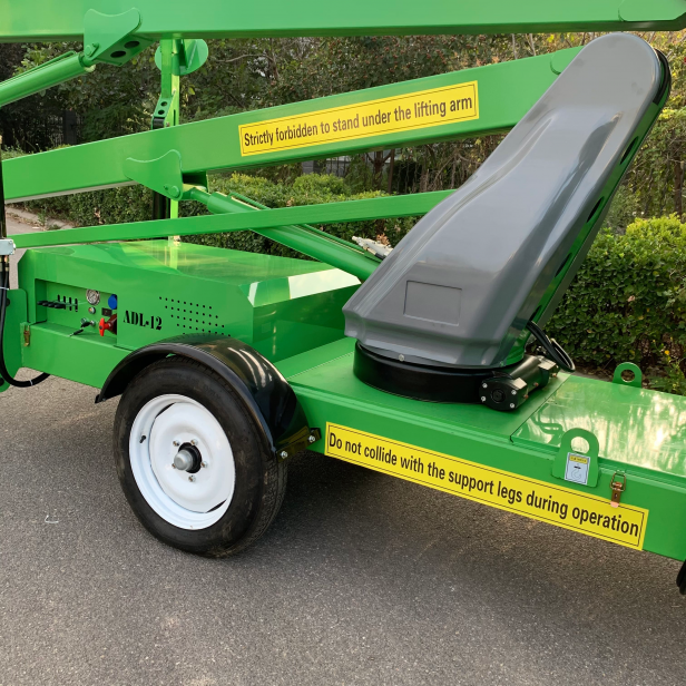 GRADIN ΑΡΘΡΩΤΟ ΑΝΥΨΩΤΙΚΟ ΑΡΑΧΝΗ ΚΑΛΑΘΟΦΟΡΟ ΣΕ ΤΡΕΙΛΕΡ GKTZ-10 ΜΕ  ΥΨΟΣ ΕΡΓΑΣΙΑΣ 12M