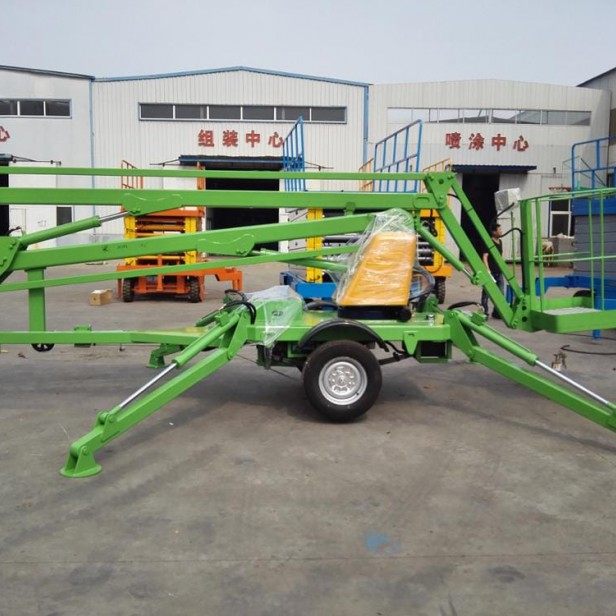 GRADIN GKTZ-14 SPIDER TRAILER BUCKET WITH 16M WORKING LIFT