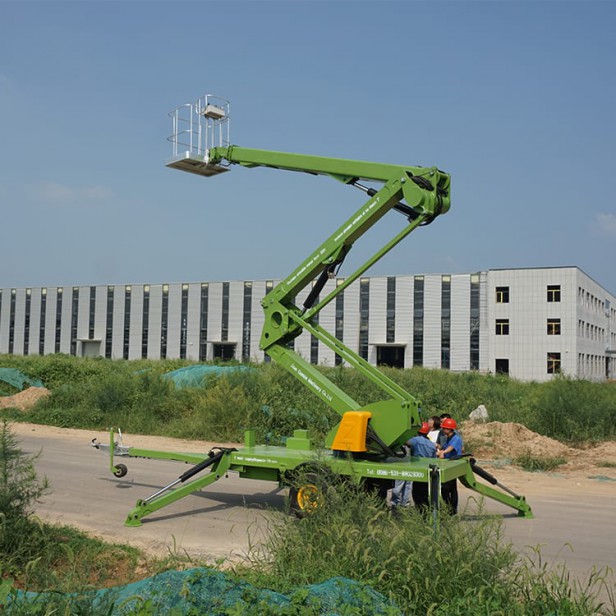 GRADIN GKTZ-14 SPIDER TRAILER BUCKET WITH 16M WORKING LIFT