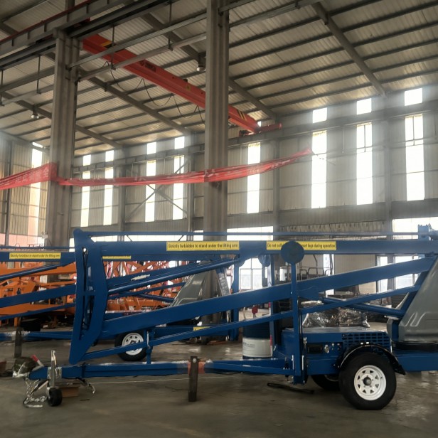 GRADIN GKTZ-14 SPIDER TRAILER BUCKET WITH 16M WORKING LIFT