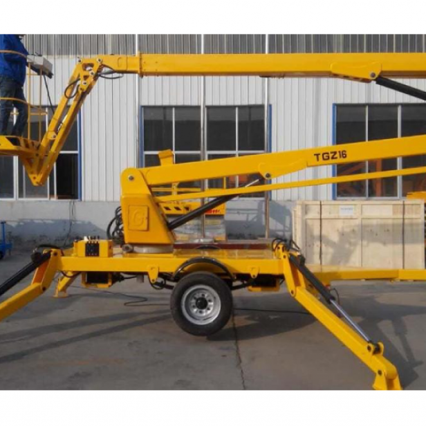 GRADIN GKTZ-16 SPIDER TRAILER BUCKET WITH 18M WORKING LIFT