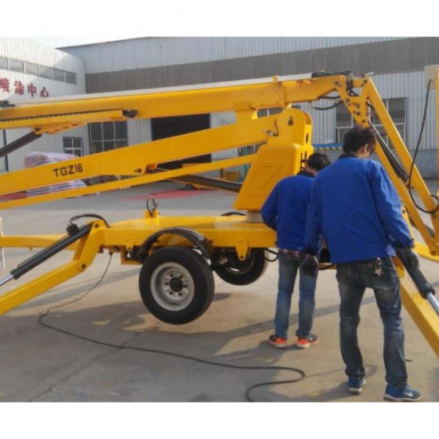 GRADIN GKTZ-16 SPIDER TRAILER BUCKET WITH 18M WORKING LIFT