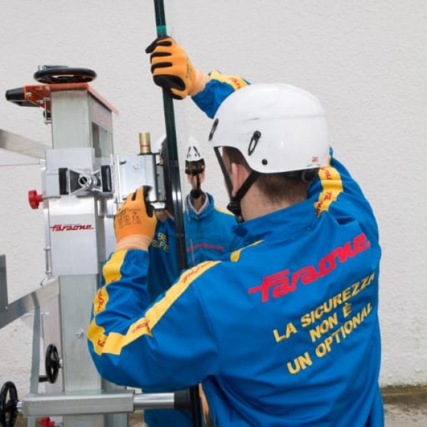 FARAONE SPECIAL  ELECTRIC PLATFORM FOR GLASSES ELEVAH  PKS 920 200KG  WORK HEIGHT 9.2M