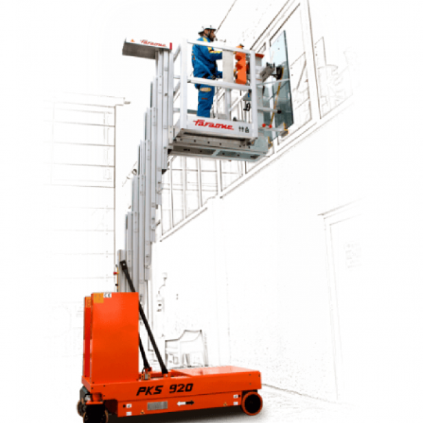 FARAONE SPECIAL  ELECTRIC PLATFORM FOR GLASSES ELEVAH  PKS 920 200KG  WORK HEIGHT 9.2M