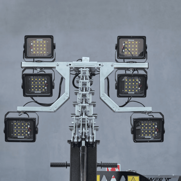 ITALTOWER LIGHTING TOWER WITH BATTERY LITHIUM ASTRID HYBRID 8.5M ILLUMINATED AREA 4400SQM