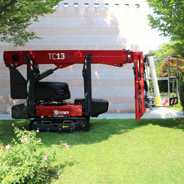 HINOWA ΚΑΛΑΘΟΦΟΡΟ ΑΝΥΨΩΤΙΚΟ ΜΕ ΕΡΠΥΣΤΡΙΕΣ TELECAWLER 13N 13M 136KG 