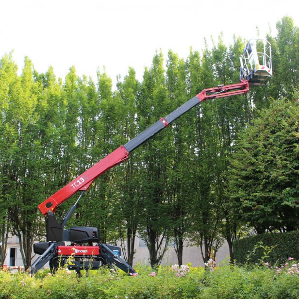 HINOWA ΚΑΛΑΘΟΦΟΡΟ ΑΝΥΨΩΤΙΚΟ ΜΕ ΕΡΠΥΣΤΡΙΕΣ TELECAWLER 13N 13M 136KG 