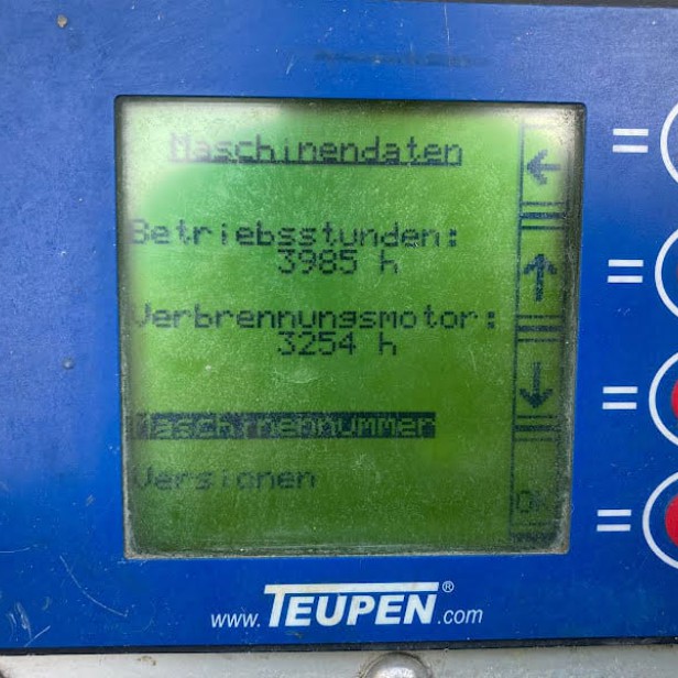 TEUPEN USED self-propelled TELESCOPIC CRAWLER  LEO 30T 30.2M 200kg (2015) 