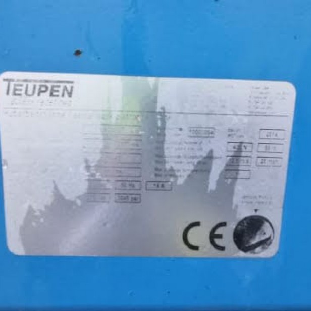 ΜΕΤΑΧΕΙΡΙΣΜΕΝΟ ΚΑΛΑΘΟΦΟΡΟ ΜΕ ΕΡΠΥΣΤΡΙΕΣ  TEUPEN LEO 21 GT 21M 250KG (2014) 