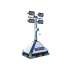 ITALTOWER LIGHTING TOWER WITH MANUAL LIFTING SYSTEM STREET PLUG-IN UP TO 5.5M - ILLUMATED AREA UP TO 4700 SQM