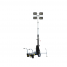 ITALTOWER LIGHTING TOWER WITH MANUAL LIFTING SYSTEM BARROWTOWER UP TO 5.5M - ILLUMATED AREA UP TO 4700 SQM