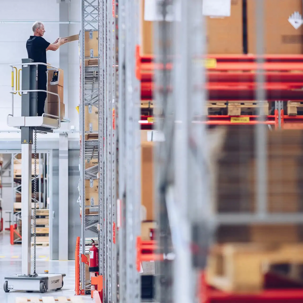 SAFELIFT ORDER PICKER ΜΗΧΑΝΗΜΑ ΣΥΛΛΟΓΗΣ ΠΑΡΑΓΓΕΛΙΩΝ SP50 5M ΥΨΟΣ ΕΡΓΑΣΙΑΣ 165KG