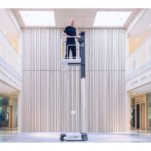 SAFELIFT ORDER PICKER ΜΗΧΑΝΗΜΑ ΣΥΛΛΟΓΗΣ ΠΑΡΑΓΓΕΛΙΩΝ PA60  6M ΥΨΟΣ ΕΡΓΑΣΙΑΣ 150KG