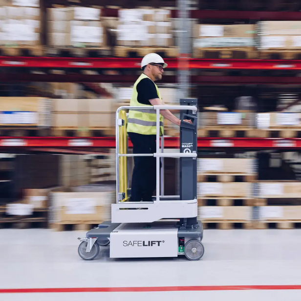 SAFELIFT ORDER PICKER ΜΗΧΑΝΗΜΑ ΣΥΛΛΟΓΗΣ ΠΑΡΑΓΓΕΛΙΩΝ MA50-R  5M ΥΨΟΣ ΕΡΓΑΣΊΑΣ 150KG