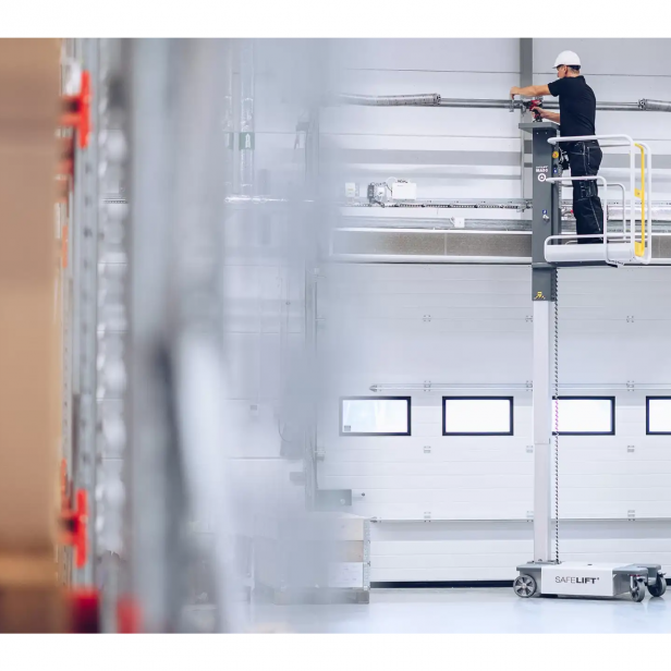 SAFELIFT ORDER PICKER ΜΗΧΑΝΗΜΑ ΣΥΛΛΟΓΗΣ ΠΑΡΑΓΓΕΛΙΩΝ MA50  5M ΥΨΟΣ ΕΡΓΑΣΙΑΣ-150KG