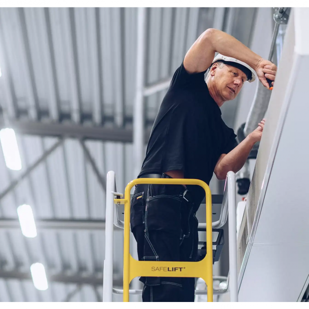 SAFELIFT ORDER PICKER ΜΗΧΑΝΗΜΑ ΣΥΛΛΟΓΗΣ ΠΑΡΑΓΓΕΛΙΩΝ MA50  5M ΥΨΟΣ ΕΡΓΑΣΙΑΣ-150KG