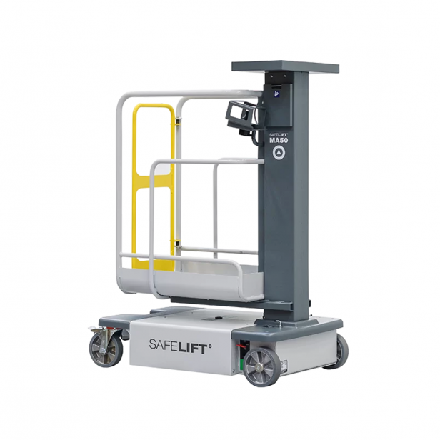 SAFELIFT ORDER PICKER ΜΗΧΑΝΗΜΑ ΣΥΛΛΟΓΗΣ ΠΑΡΑΓΓΕΛΙΩΝ MA50  5M ΥΨΟΣ ΕΡΓΑΣΙΑΣ-150KG