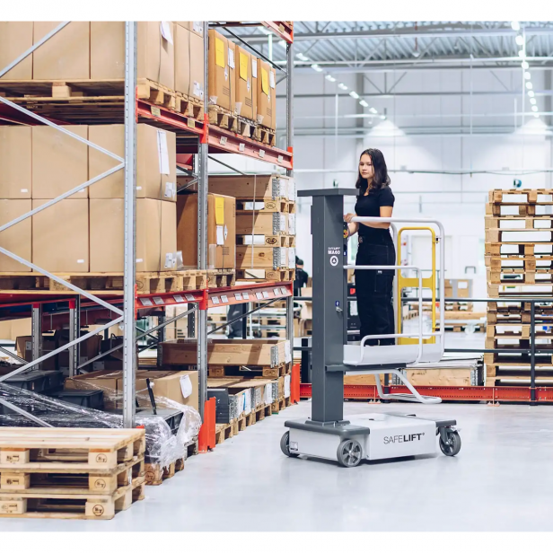 SAFELIFT ORDER PICKER  ΜΗΧΑΝΗΜΑ ΣΥΛΛΟΓΗΣ ΠΑΡΑΓΓΕΛΙΩΝ MA60  6M ΥΨΟΣ ΕΡΓΑΣΙΑΣ 150KG