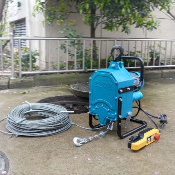 YONGTIAN  PERMANENT MAGNET MOTOR FOR UNLIMITED WIRE ROPE YT-BLDN-STL300/600