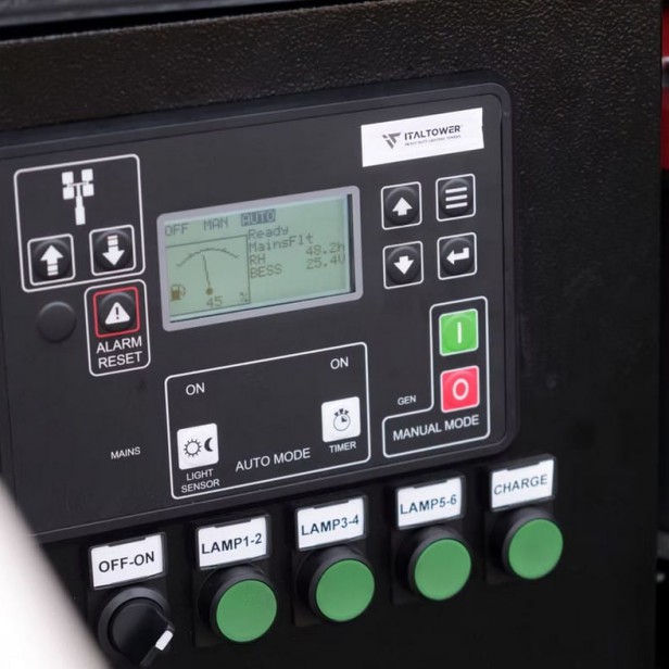 ITALTOWER ΠΥΡΓΟΣ ΦΩΤΙΣΜΟΥ ΜΕ ΠΕΤΡΕΛΑΙΟ-ΓΕΝΝΗΤΡΙΑ  & ΥΔΡΑΥΛΙΚΗ ΑΝΥΨΩΣΗ  ASTRID HYBRID AGM ΕΩΣ 8,5Μ  ΦΩΤΙΖΟΜΕΝΟΣ ΧΩΡΟΣ 4400ΤΜ 