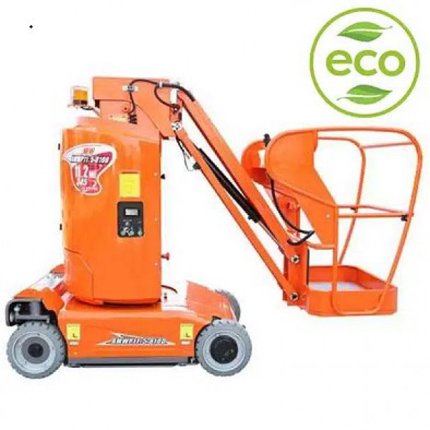 Dingli AMWP11.5-8100AC | Ηλεκτρικό αυτοκινούμενο ανυψωτικό ατόμων 11.2 m 200 kg.  Ανυψωτικό ατόμων για εργοτάξια  Αυτοκινούμενη πλατφόρμα ανύψωσης  Dingli vertical lift