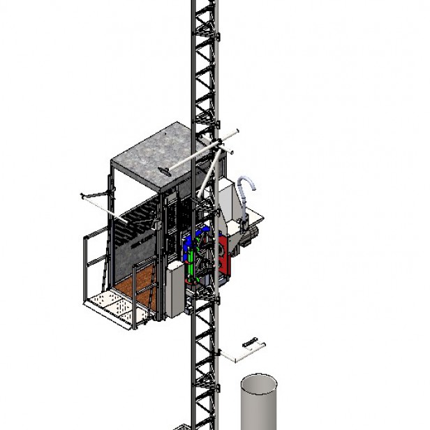 SAECLIMBER – ΕΡΓΟΤΑΞΙΑΚΟΣ ΑΝΕΛΚΥΣΤΗΡΑΣ PH5/H5 - 100M 600KG