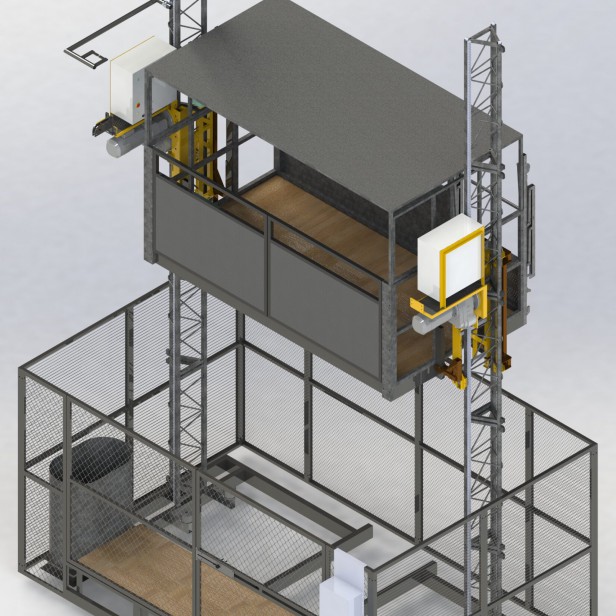 SAECLIMBER - ΕΡΓΟΤΑΞΙΑΚΟΣ ΑΝΕΛΚΥΣΤΗΡΑΣ PH10/H10 - 120Μ 1000KG