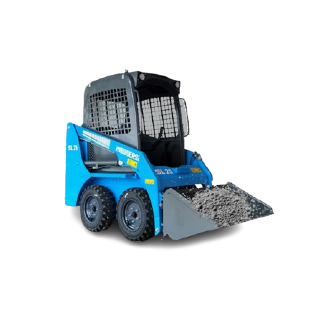Messersi SL25 mini skid loader compact loader SL25 Messersi SL25 for construction mini loader Messersi lifting capacity 350 kg