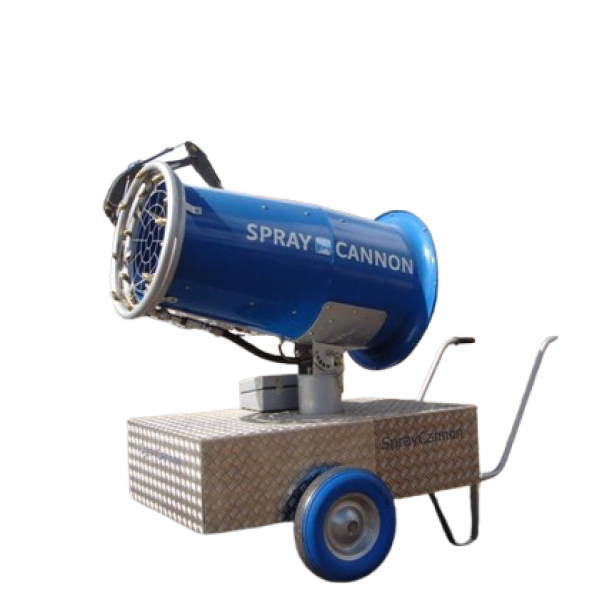 MB Dustcontrol SprayCannon 35 dust suppression system portable SprayCannon 35 by MB Dustcontrol SprayCannon 35 with 35 m throw distance and coverage up to 3400 m²