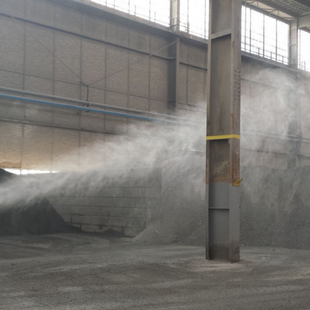 MB Dustcontrol SprayCannon 40 σύστημα καταστολής σκόνης φορητό SprayCannon 40 από MB Dustcontrol SprayCannon 40 με εμβέλεια 40 m και κάλυψη 4400 m²