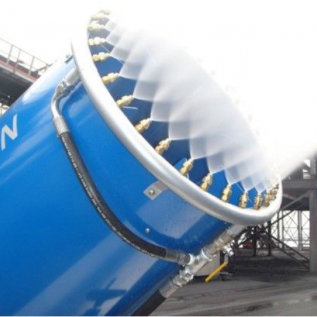 MB Dustcontrol SprayCannon 50 σύστημα καταστολής σκόνης φορητό SprayCannon 50 από MB Dustcontrol SprayCannon 50 με εμβέλεια 50 m και κάλυψη 7000 m²