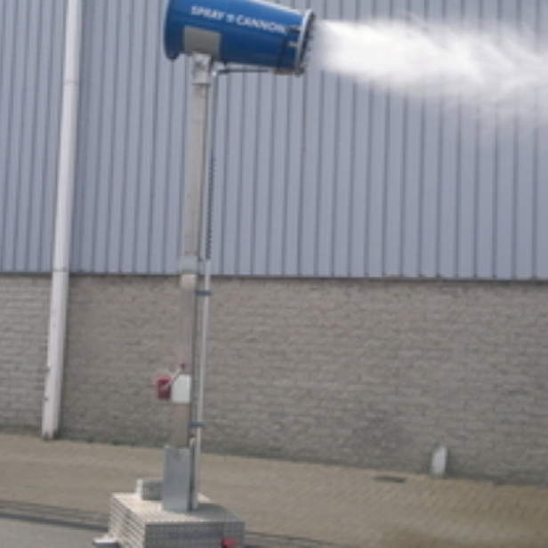 MB Dustcontrol SprayCannon 40/50/60-M dust suppression system portable SprayCannon 40/50/60-M by MB Dustcontrol SprayCannon 40/50/60-M with 60 m throw distance and coverage up to 10,000 m²
