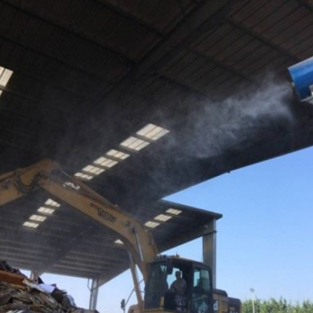 MB Dustcontrol SprayCannon 15 Wall mounted, Σύστημα καταστολής σκόνης, Ψεκαστήρας ομίχλης MB Dustcontrol, Σταθερός ψεκαστήρας σκόνης, Επαγγελματικός εξοπλισμός