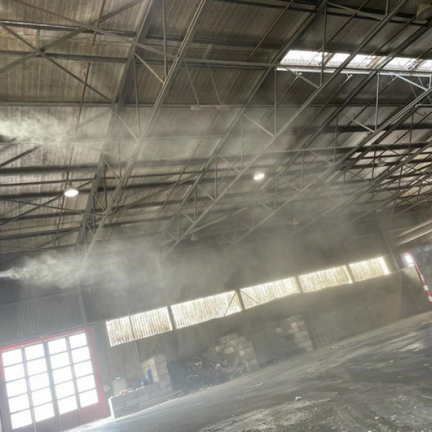 MB Dustcontrol SprayCannon 15 Wall mounted, Σύστημα καταστολής σκόνης, Ψεκαστήρας ομίχλης MB Dustcontrol, Σταθερός ψεκαστήρας σκόνης, Επαγγελματικός εξοπλισμός