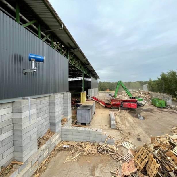 MB Dustcontrol SprayCannon 40 Wall mounted, Σύστημα καταστολής σκόνης, Ψεκαστήρας ομίχλης MB Dustcontrol, Σταθερός ψεκαστήρας σκόνης, Επαγγελματικός εξοπλισμός