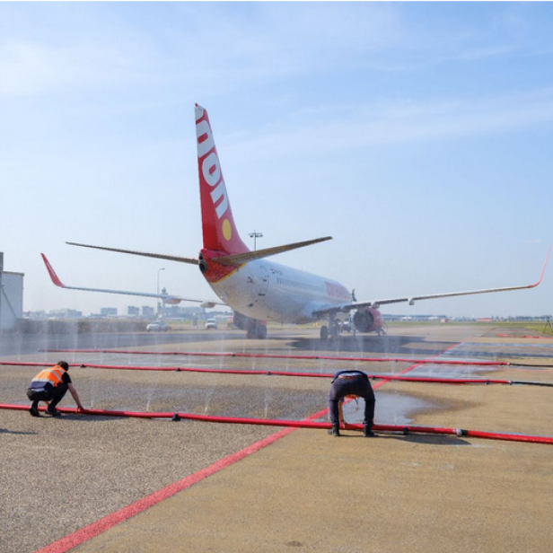 MB Dustcontrol SprayWall NM20, σύστημα καταστολής σκόνης, εύκαμπτος σωλήνας 20 μέτρων, μπεκ ψεκασμού, εφαρμογή σε εργοτάξια