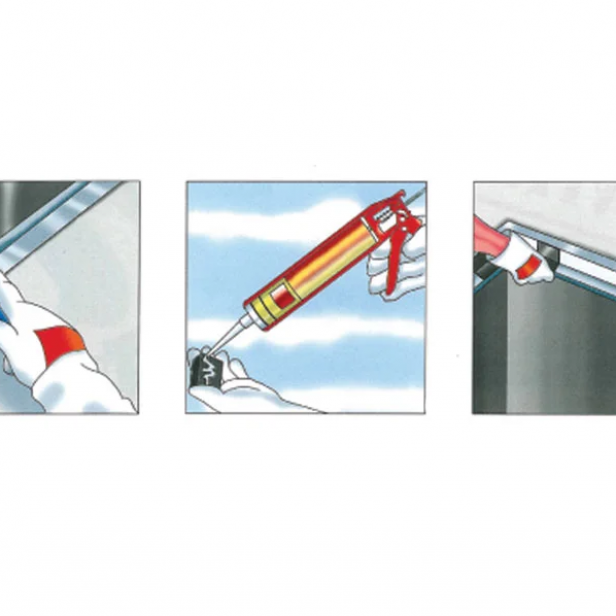 ITALIFTERS Shims Corners  ηχομονωτικά παρεμβύσματα Παρεμβύσματα ITALIFTERS K0366 για καπάκια φρεατίων Παρεμβύσματα ITALIFTERS σε χρήση