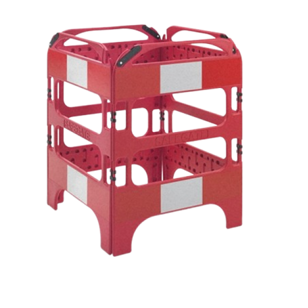 ITALIFTERS SAFEGATE φράγμα ασφαλείας Φράγμα ITALIFTERS SAFEGATE σε χρήση ITALIFTERS SAFEGATE για ανοιχτά φρεάτια