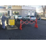 ITALIFTERS FLEXXI safety barrier ITALIFTERS FLEXXI barrier in use ITALIFTERS FLEXXI for safe area restriction