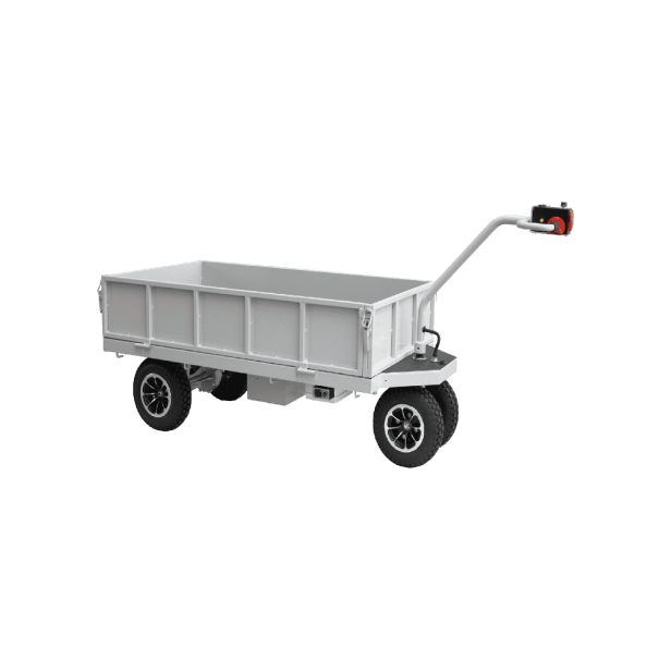 HUAGANG HG-115W ηλεκτροκίνητο καρότσι, καρότσι μεταφοράς 800 kg, ηλεκτροκίνητο καρότσι για βιομηχανική χρήση, ηλεκτρικό καρότσι μεταφοράς, καρότσι με κινητήρα 24V, καρότσι για αποθήκες, powered cart HUAGANG HG-115W