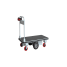 HUAGANG HG-103 electric platform cart, platform cart 400 kg, electric cart for industrial use, electric trolley, 400W motor cart, warehouse cart, powered platform cart HUAGANG HG-103
