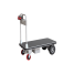 HUAGANG HG-103 electric platform cart, platform cart 400 kg, electric cart for industrial use, electric trolley, 400W motor cart, warehouse cart, powered platform cart HUAGANG HG-103