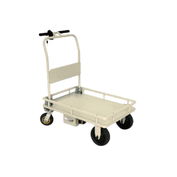 HUAGANG HG-2401 ηλεκτροκίνητο πτυσσόμενο καρότσι, πτυσσόμενο καρότσι 200 kg, electric handling cart foldable, καρότσι αναδίπλωσης με κινητήρα, φορητό καρότσι μεταφοράς