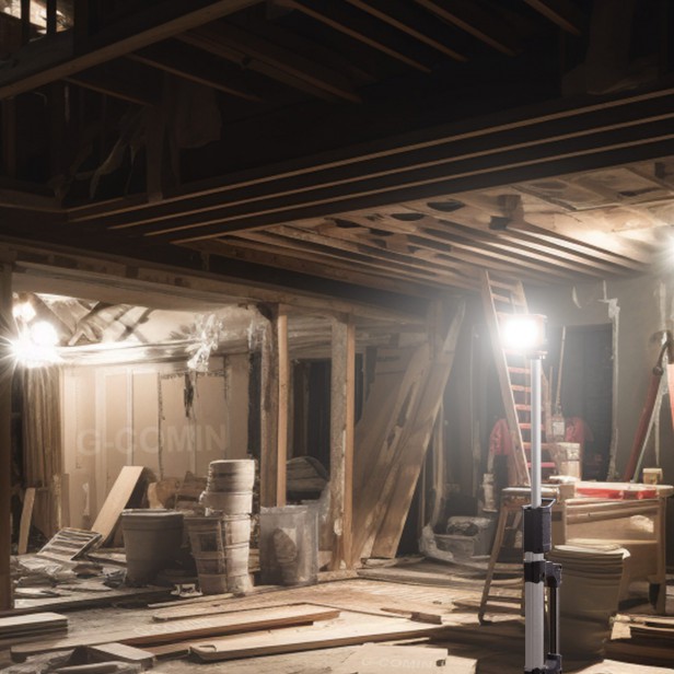 G-Comin TL-100 folding light tower, LED G-Comin TL-100, portable lighting G-Comin TL-100 up to 20 m², outdoor light tower G-Comin TL-100, durable lighting G-Comin TL-100