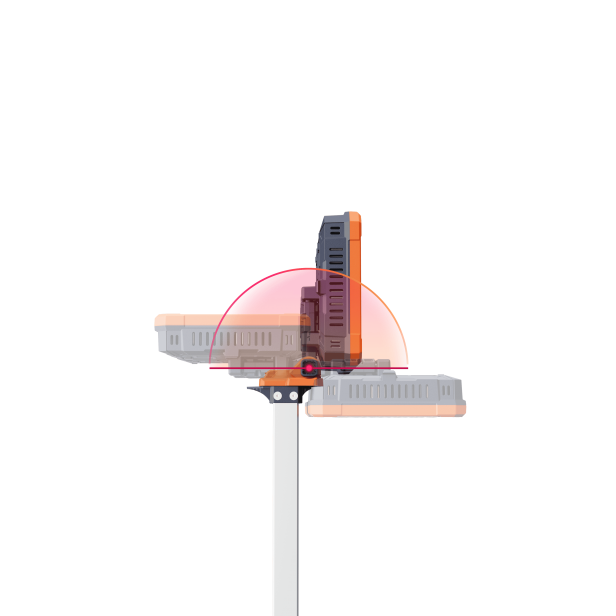 G-Comin TL-400 folding light tower, LED G-Comin TL-400, portable lighting G-Comin TL-400 up to 1100 m², outdoor light tower G-Comin TL-400, durable lighting G-Comin TL-400