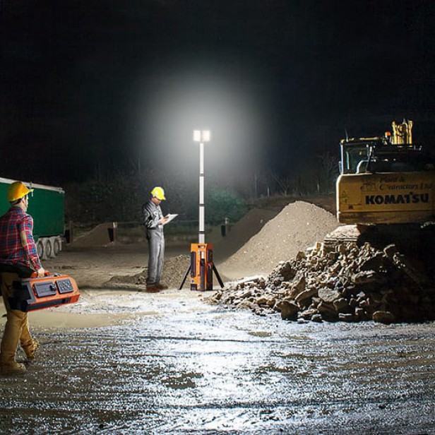 G-Comin TL-400 folding light tower, LED G-Comin TL-400, portable lighting G-Comin TL-400 up to 1100 m², outdoor light tower G-Comin TL-400, durable lighting G-Comin TL-400