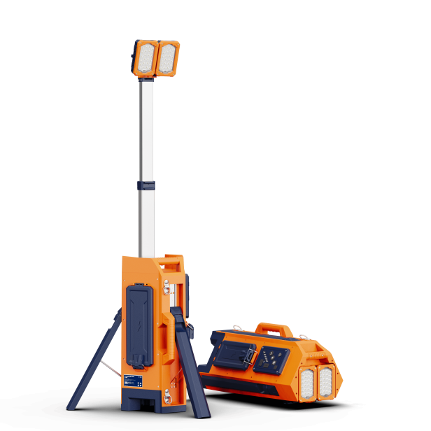 G-Comin TL-400 folding light tower, LED G-Comin TL-400, portable lighting G-Comin TL-400 up to 1100 m², outdoor light tower G-Comin TL-400, durable lighting G-Comin TL-400