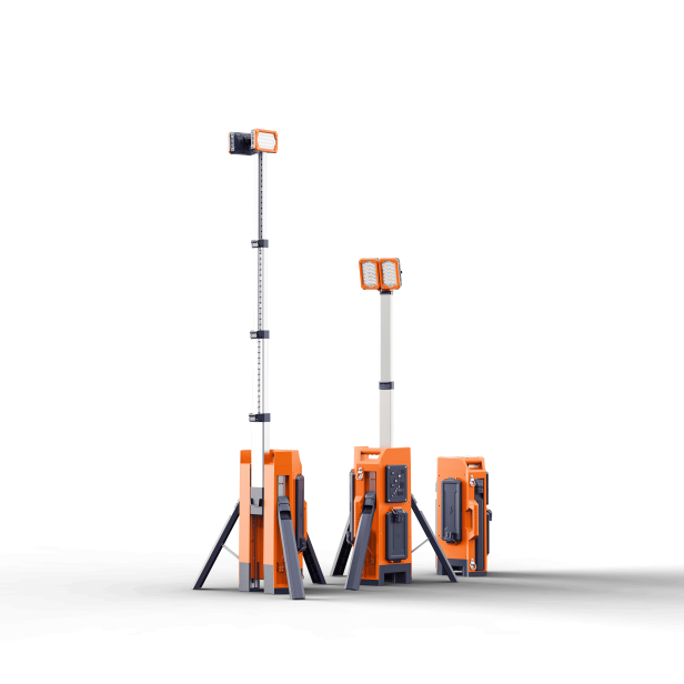 G-Comin TL-400 folding light tower, LED G-Comin TL-400, portable lighting G-Comin TL-400 up to 1100 m², outdoor light tower G-Comin TL-400, durable lighting G-Comin TL-400